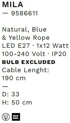 Lamparar/Lampa de podea design decorativ, MILA H 50cm