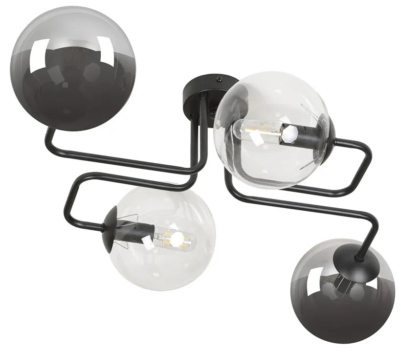 Lustra Plafon Brendi 4 Bl Mix 3 843/4M3 Emibig Lighting, Modern, E14, Polonia