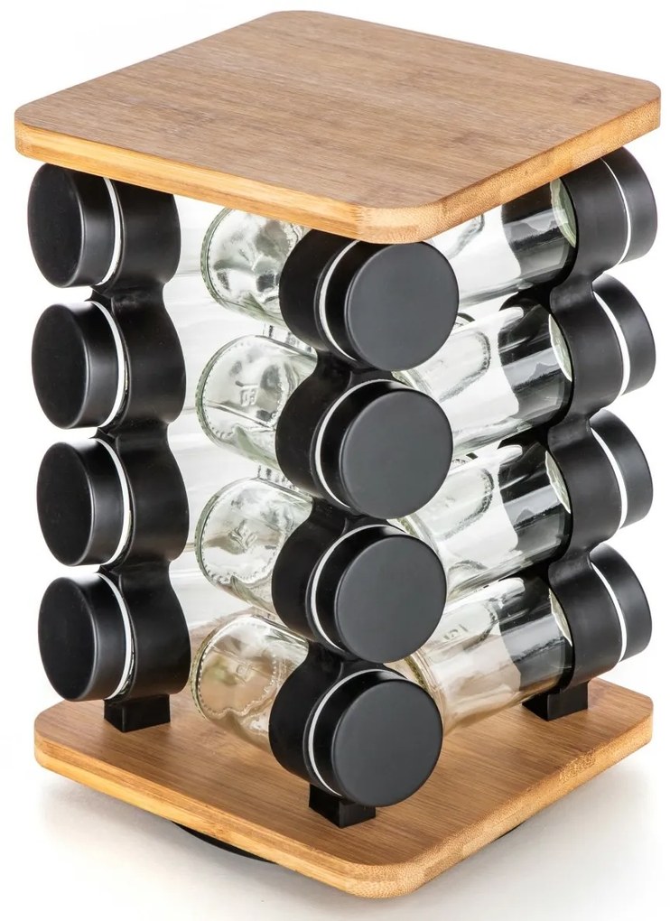 Set de condimente Banquet CULINARIA Black, 16piese