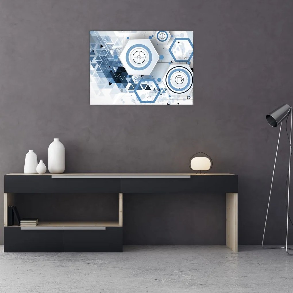 Tablou - Abstract geometric (70x50 cm)