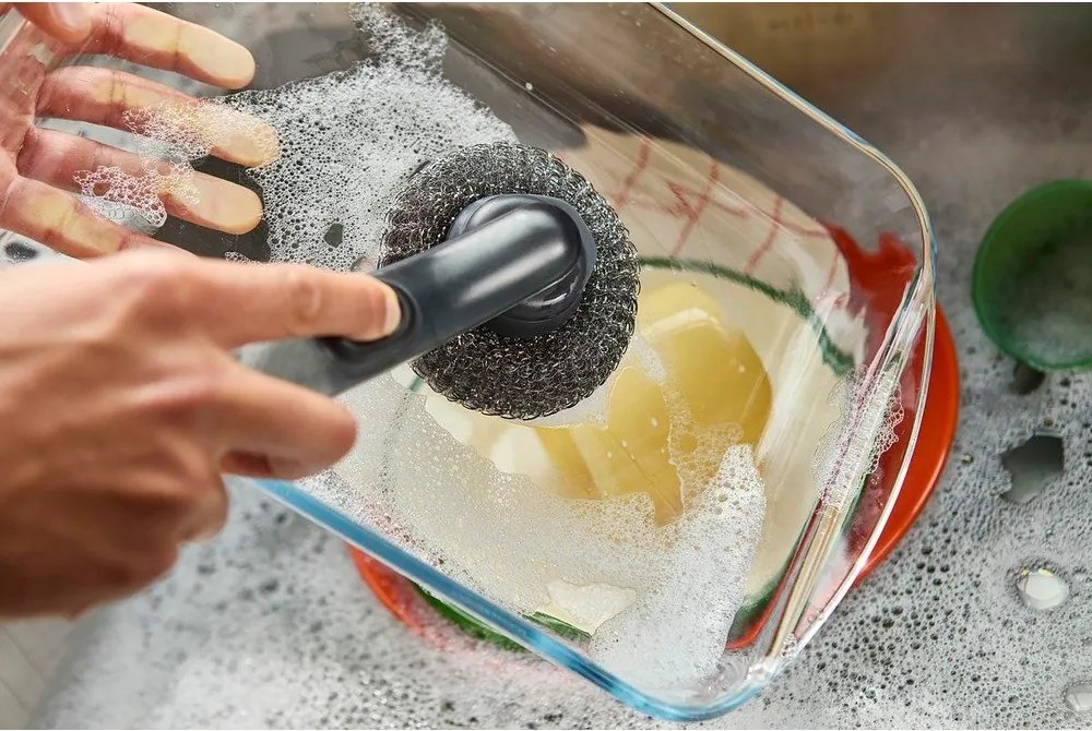 Perie de vase cu rezervor SinkTech – Joseph Joseph