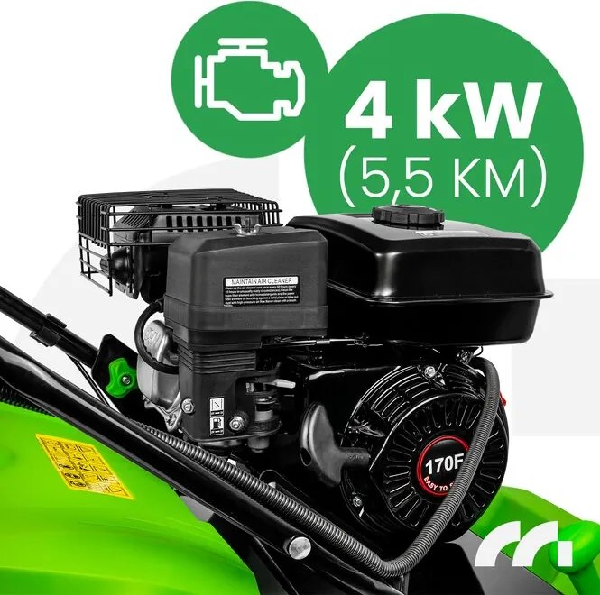 Aerator și tăietor vertical pe benzină MALTEC MASTERLAWN-OIL4000