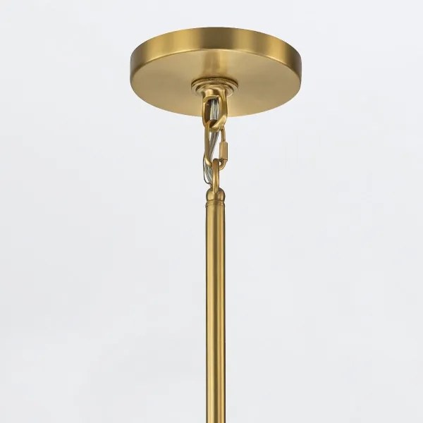 Elstead MARVELE10-AB-OPAL - Lustru pe tijă MARVELE, 10 x E14, 40 W, 230 V, auriu