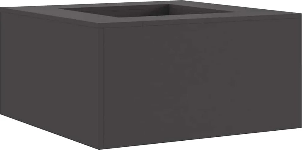 vidaXL Cuptor de foc Negru 80 x 80 x 40 cm Oțel