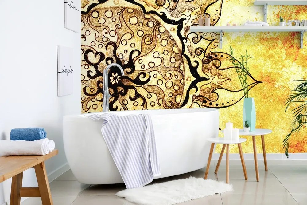 Tapet Mandala cu atingere vintage