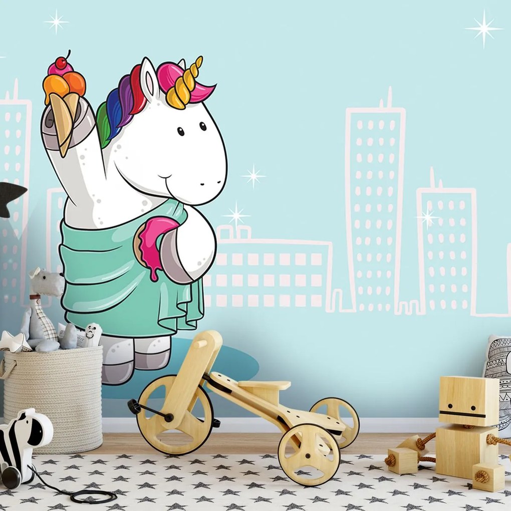 Fototapet - Unicorn (254x184 cm)
