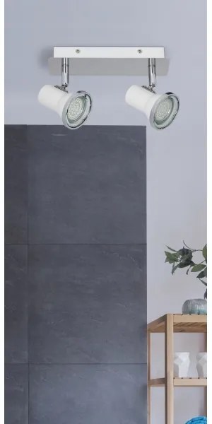 Rabalux 5498 - Spot baie STEVE 2xGU10/4,5W/230V