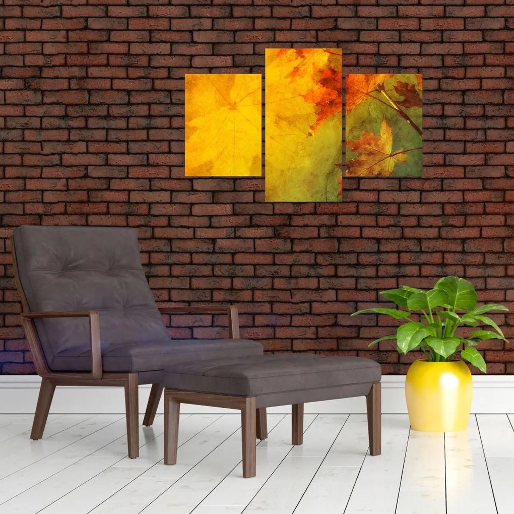 Tablou - Frunze de toamnă (90x60 cm)