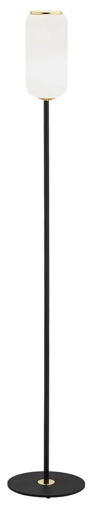 Lampadar, lampa de podea design modern Valiano negru
