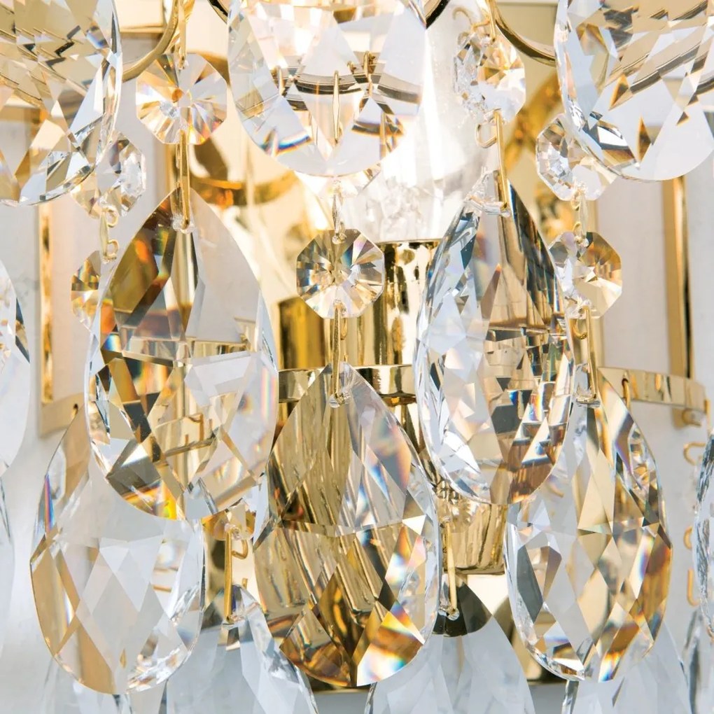 Aplica de perete cristal Swarovski KRISTALL KLASSISCH auriu