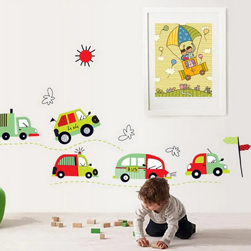Sticker perete Ready...Go!140 x 50 cm