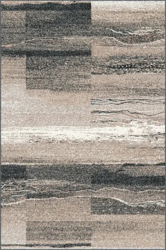 Covor Abstract Seas Black Selectează mărime: 240 X 330
