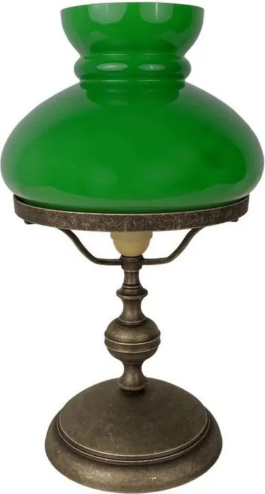 Veioza din alama stil nautic clasic Mississippi verde