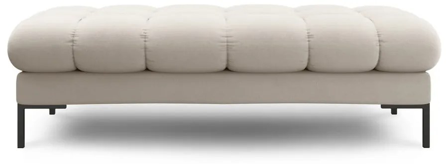 Bancă bej capitonată Bali – Cosmopolitan Design