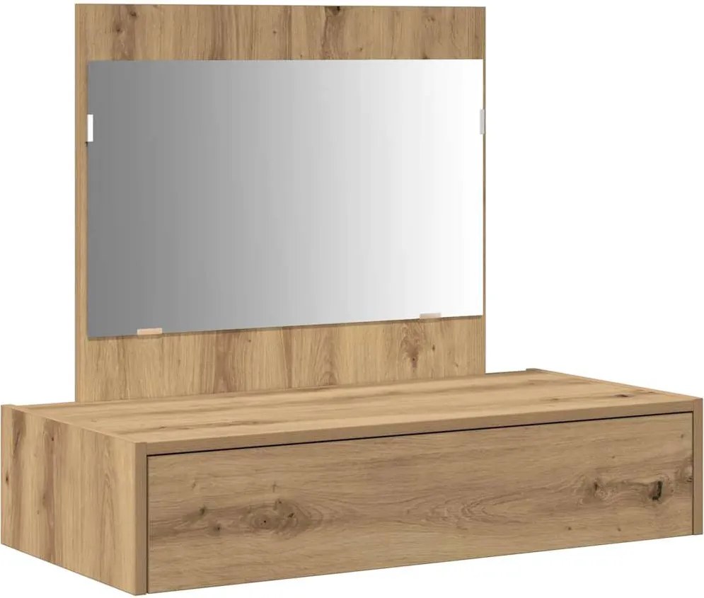 vidaXL Masă de Machiaj cu sertar Maro 83 x 40 x 70 cm Lemn compozit