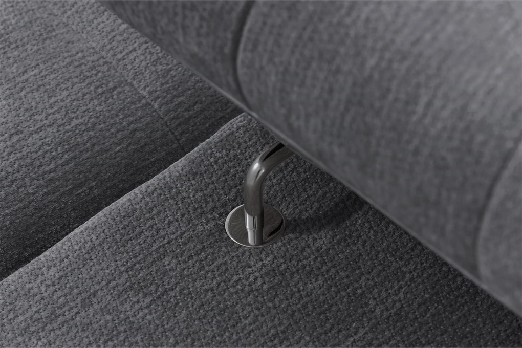 Canapea extensibilă Nardo - chenille gri Vibe 95