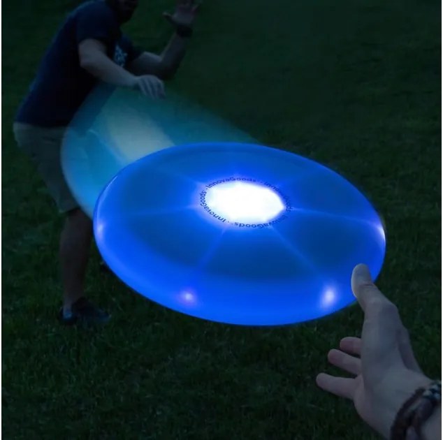 Frisbee cu LED-uri Multicolor InnovaGoods