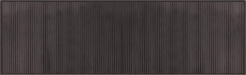 vidaXL Covor dreptunghiular, maro închis, 60x200 cm, bambus