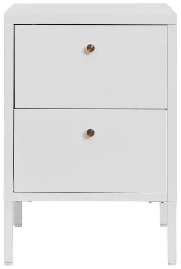 Noptieră albă din metal Dalby – House Nordic