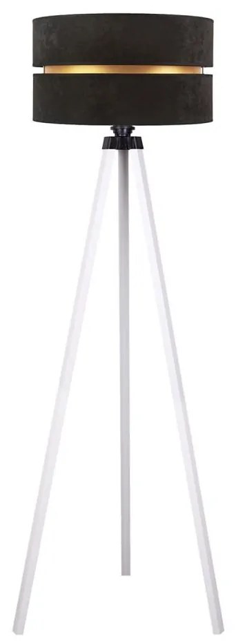 Lampadar Duolla DUO 1xE27/60W/230V d. 44 cm negru/alb