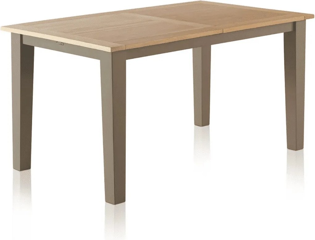 Masă lemn masiv gri Dining Ives Personalizabilă, 138 × 46 × 84 cm