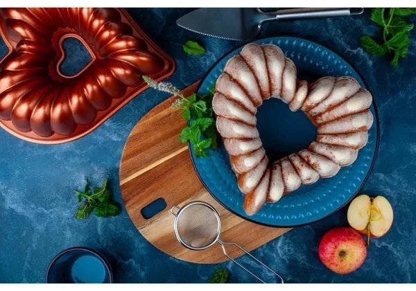 Formă pentru guguluf KITCHISIMO, inimă, cupru