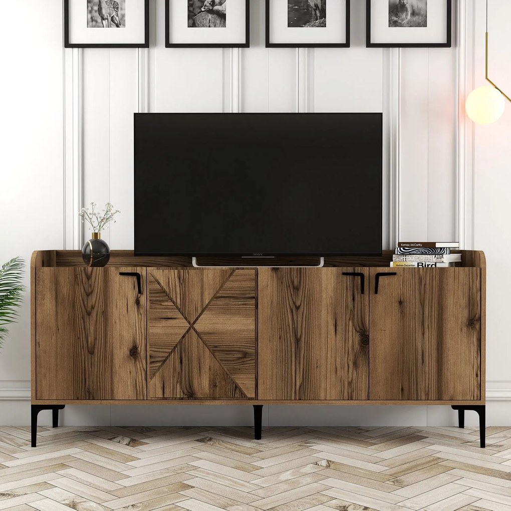 Consolă Venedik - Walnut