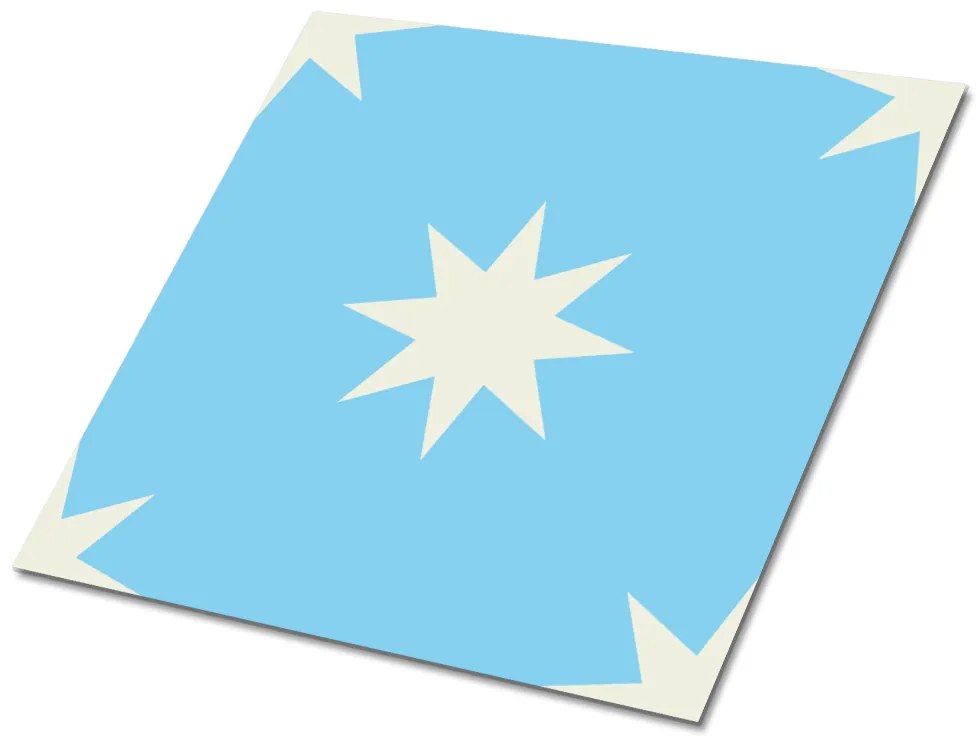 Plăci din vinil Steaua geometrică