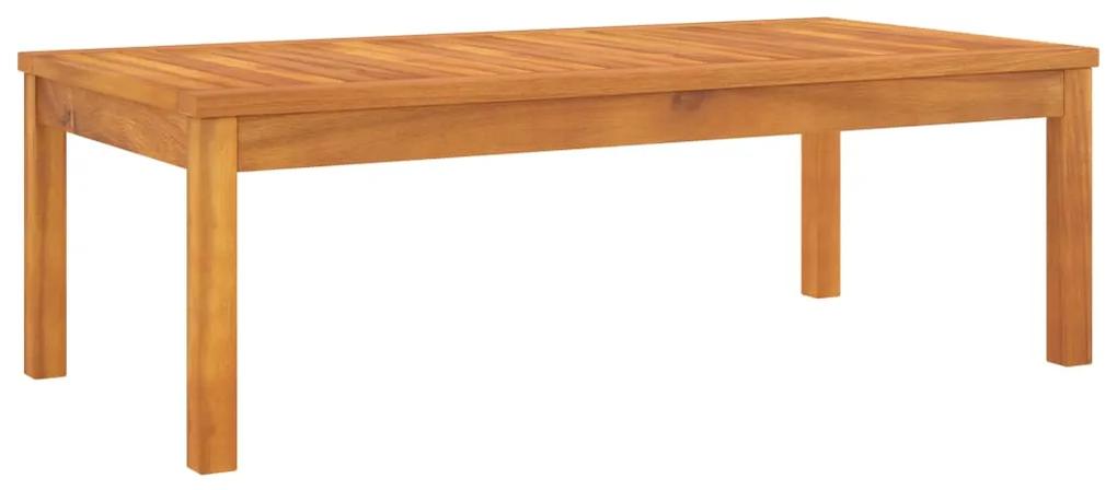 Set mobilier de gradina cu perne, 5 piese, lemn masiv acacia Morke gra, 4x fotoliu + masa, 1