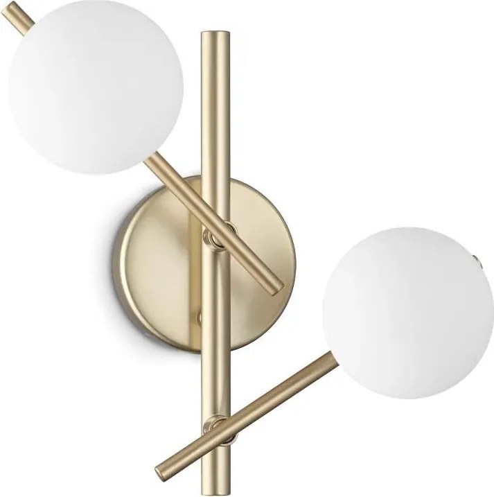 Ideal Lux - Aplică LED de perete ATLAS 2xG9/3W/230V aurie