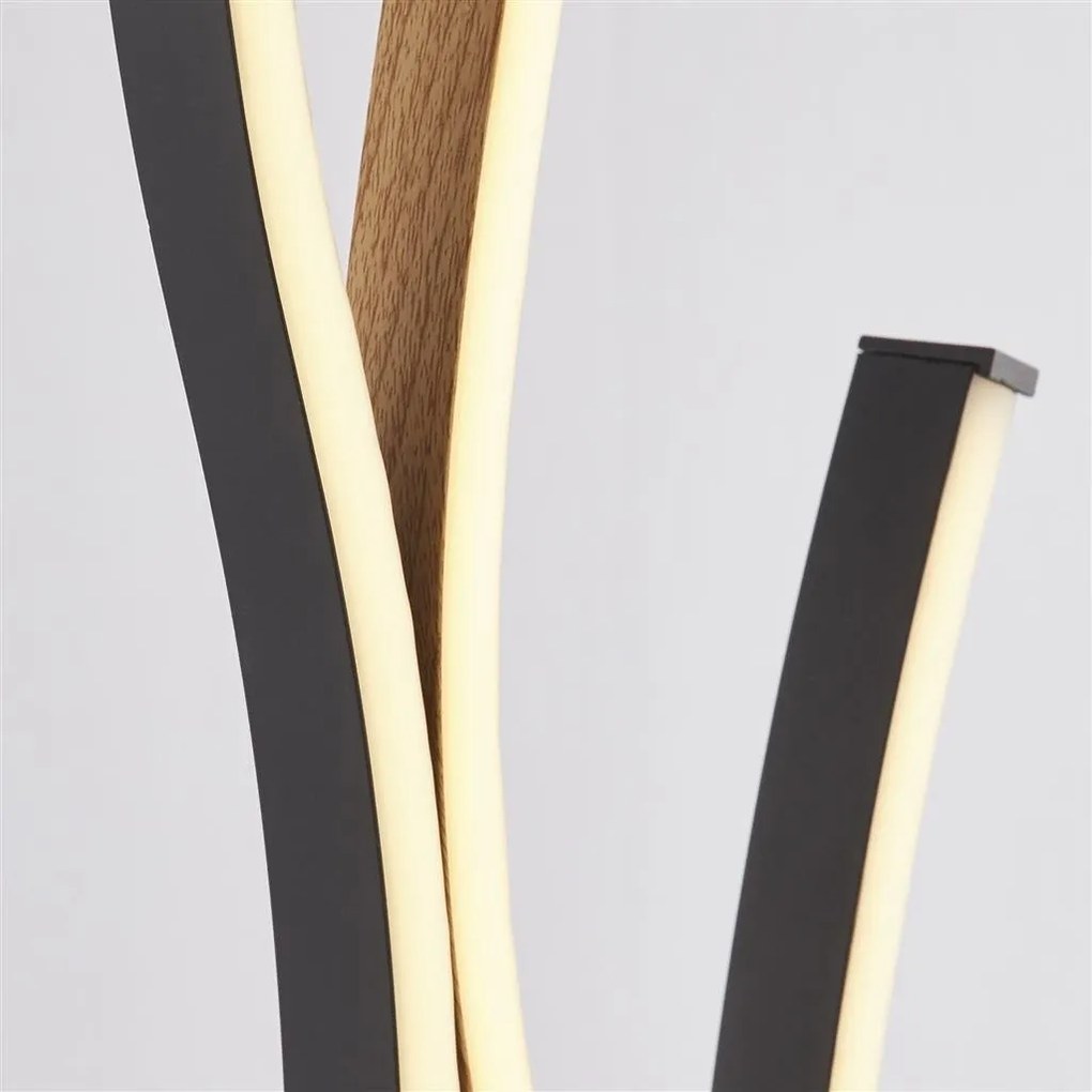 Lampadar, Lampa de podea LED design modern Bloom Swirl