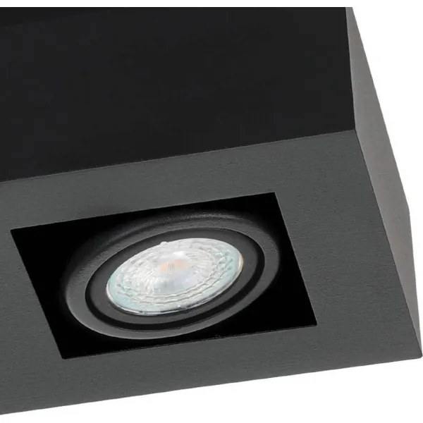 Eglo 31064 - Spot LED MENDOZA 3xLED/4,7W/230V 3000K negru