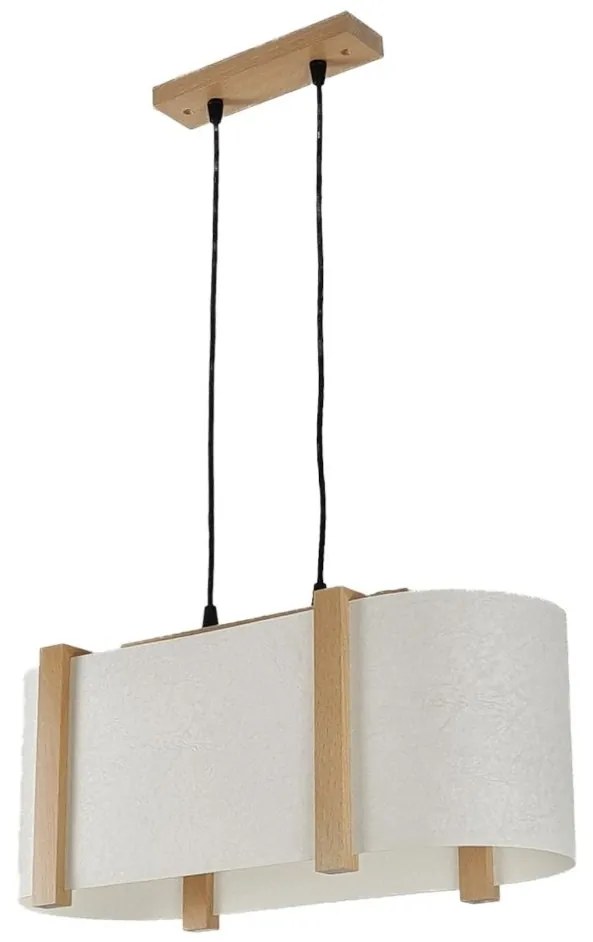 Lustra fabricata manual din lemn SCALA 2L