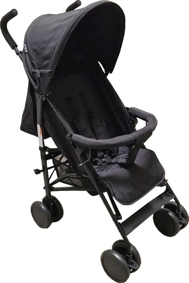 Carucior sport tip umbrela Baby Care™ PRO 818B, Spatar reglabil in 7 trepte, Pozitie somn, Amortizoare, Frana picior, Pliabil, Negru