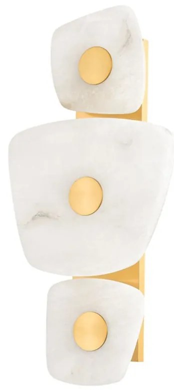 Aplica de perete LED design LUX, Alabastru, Holmdel