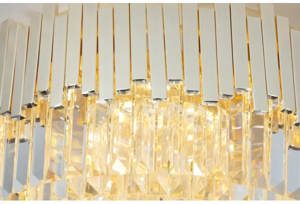 Lustră pe cablu MAXLIGHT P0368 TREND 8xE14/40W/230V d. 45 cm auriu