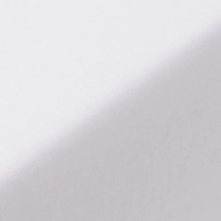 Cearşaf elastic jersey cu elastan alb 180 x 200 cm