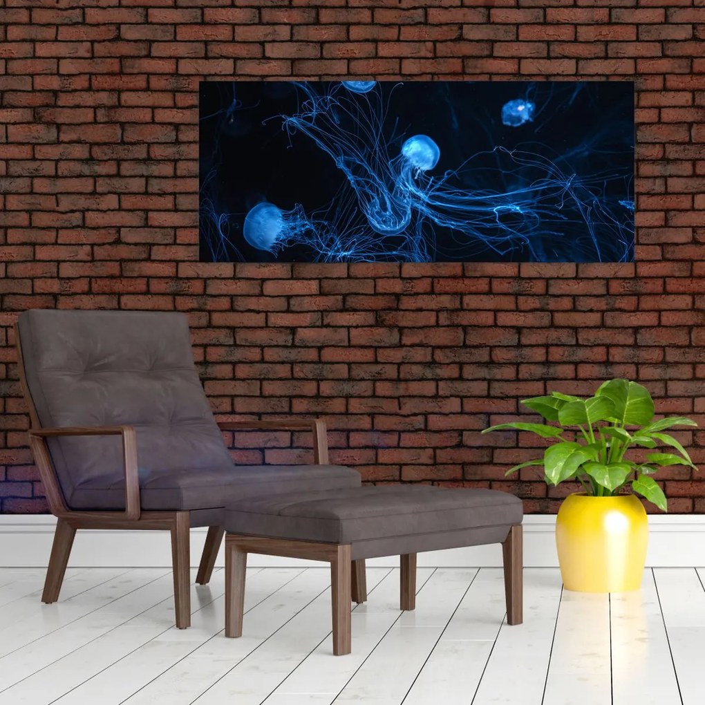 Tablou - Meduză (120x50 cm)