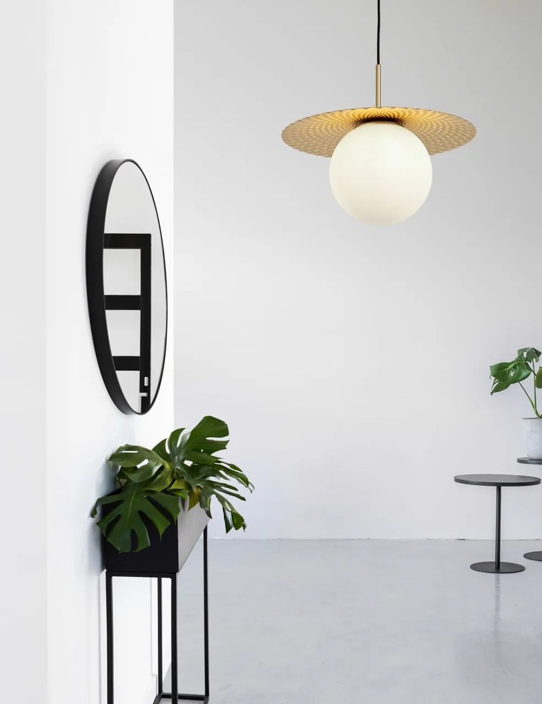 Pendul design modern decorativ Obbit auriu NVL-9988381