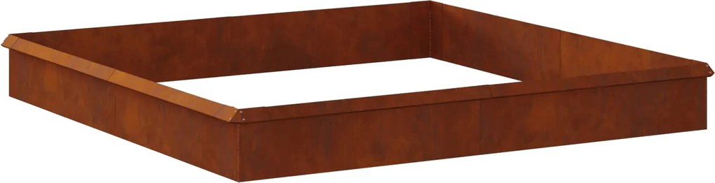 vidaXL Garduri pentru melci 12 pcs Ruginit