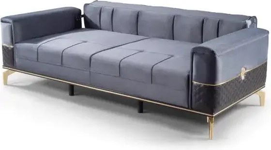 Set canapea 3 locuri extensibila +1 fotoliu milano Homs