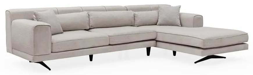 Colțar Artie Jivago bej, colț pe partea dreaptă