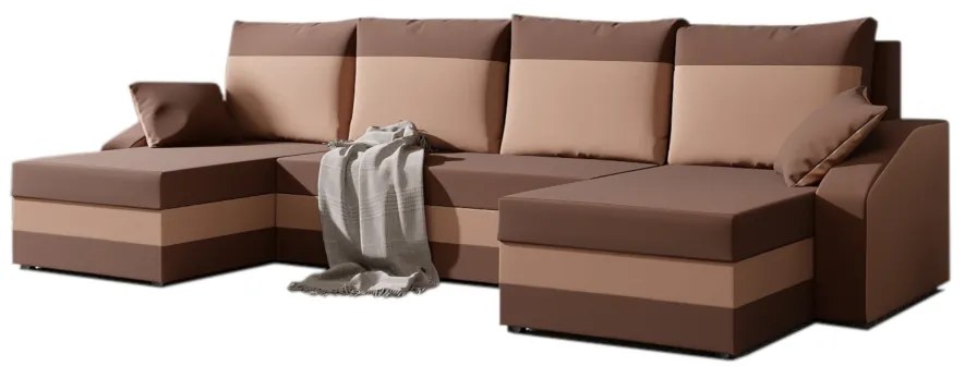 Supermobel Canapea extensibilă în formă de U WELDA, 302x75x138,haiti 5/haiti 3