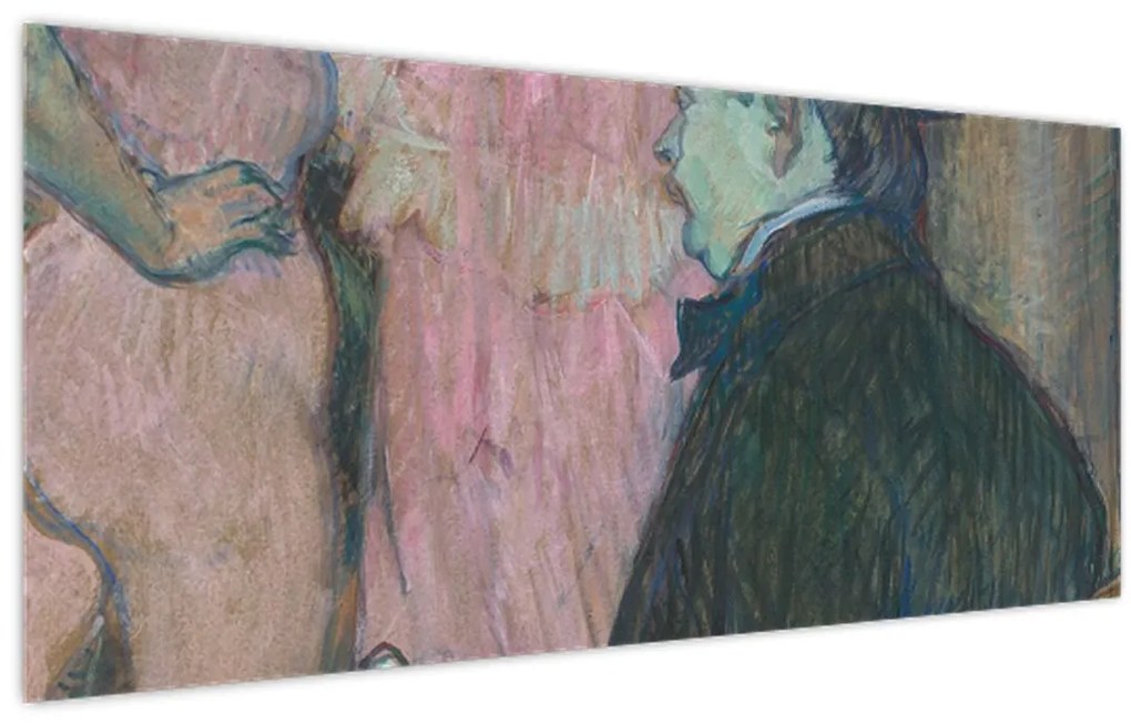 Tablou - Henri de Toulouse-Lautrec, Maxime Dethomas, reproducere (120x50 cm)