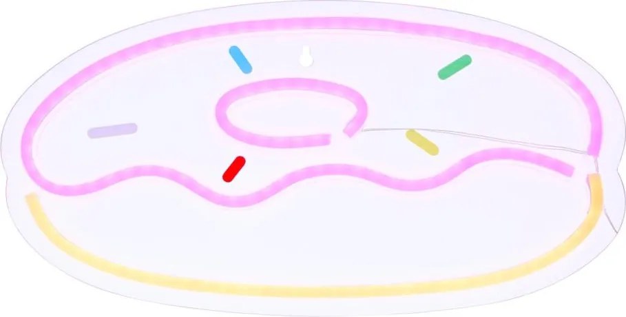 Atmosphera - Decorațiune de perete neon LED DONUT LED/5V