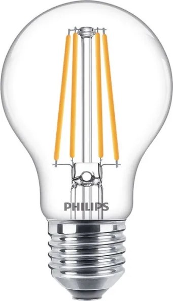 SET 3x Bec LED Philips E27/8,5W/230V 2700K