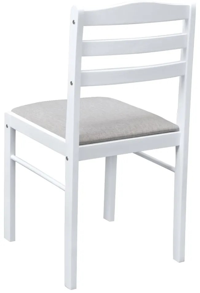 Set mobilier sufragerie Sesiones (alb + bej gri) (pentru 4 persoane). 1116505