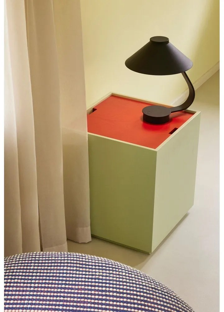 Veioză LED neagră cu intensitate reglabilă (înălțime 31 cm) Muri – Hübsch