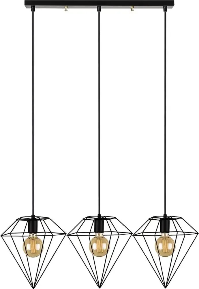 Lustra  negru homs ro11195