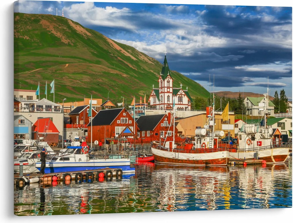 Tablou - Húsavík (70x50 cm)